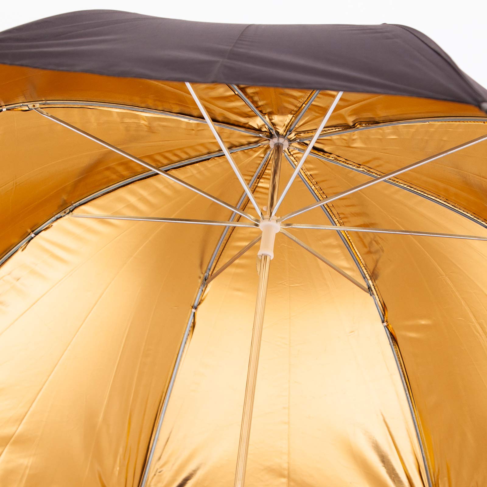 Photo Studio 109 cm złoty czarny parasol, odblaskowy, fotografia błyskowa parasol do nagrywania zdjęć w studiu wideo