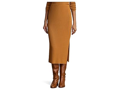 Lauren Ralph Lauren Rib-Knit Pencil Midi Skirt Women