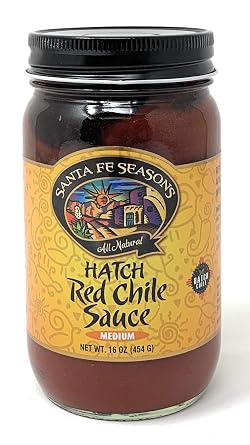 SANTA FE SEASONS Red Chile Sauce Medium, 16 OZ