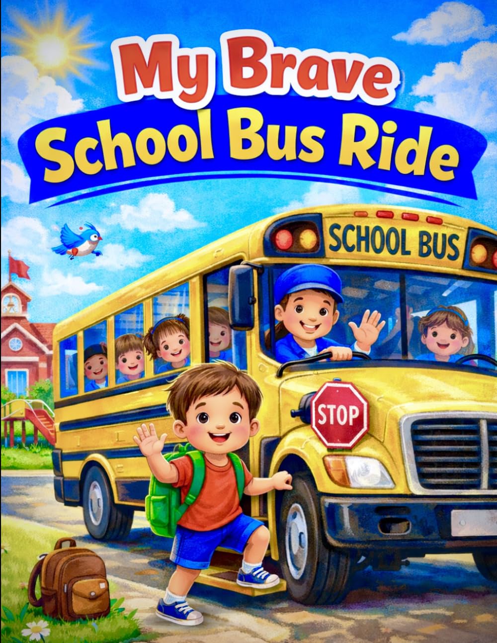 My Brave School Bus Ride: A Back-to-School Children’s Picture Book About the First School Bus Ride for Kids Ages 3–6
