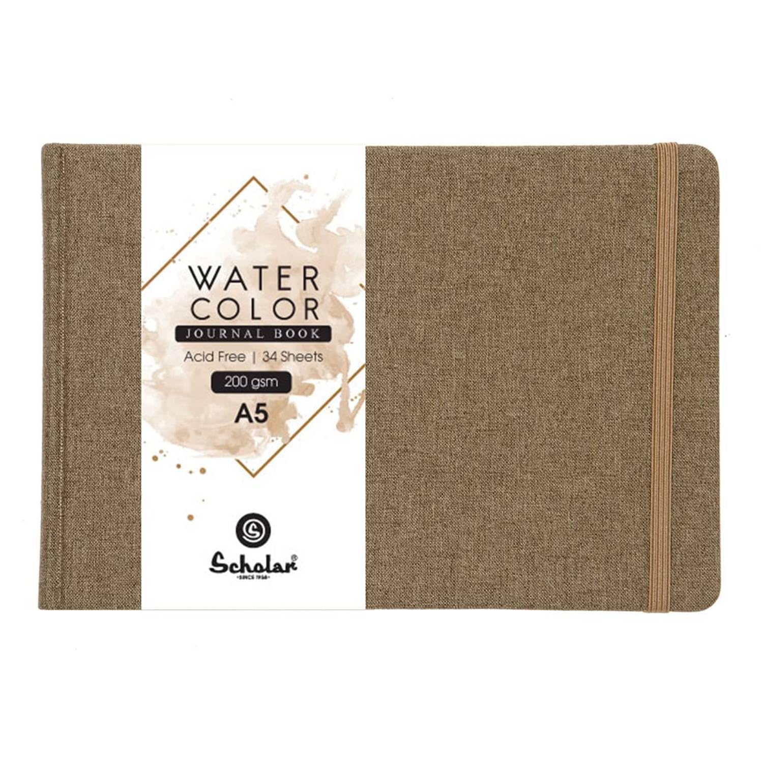 Scholar Watercolour Journal – Thick Artist Paper -12