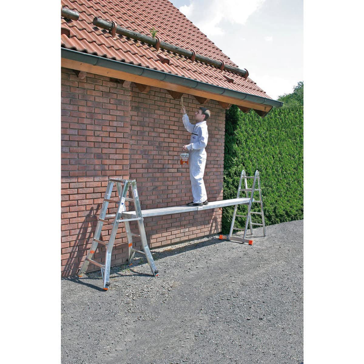 KRAUSE | TeleBoard | Alu-Teleskop-Bohle | Länge 1,75 m - 2,98 m