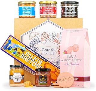Coffret Tour de France des Saveurs - Coffret cadeau 8 produits