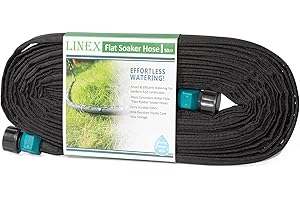 Flat Linex Garden Soaker Hose for Drip Sprinkler Irrigation