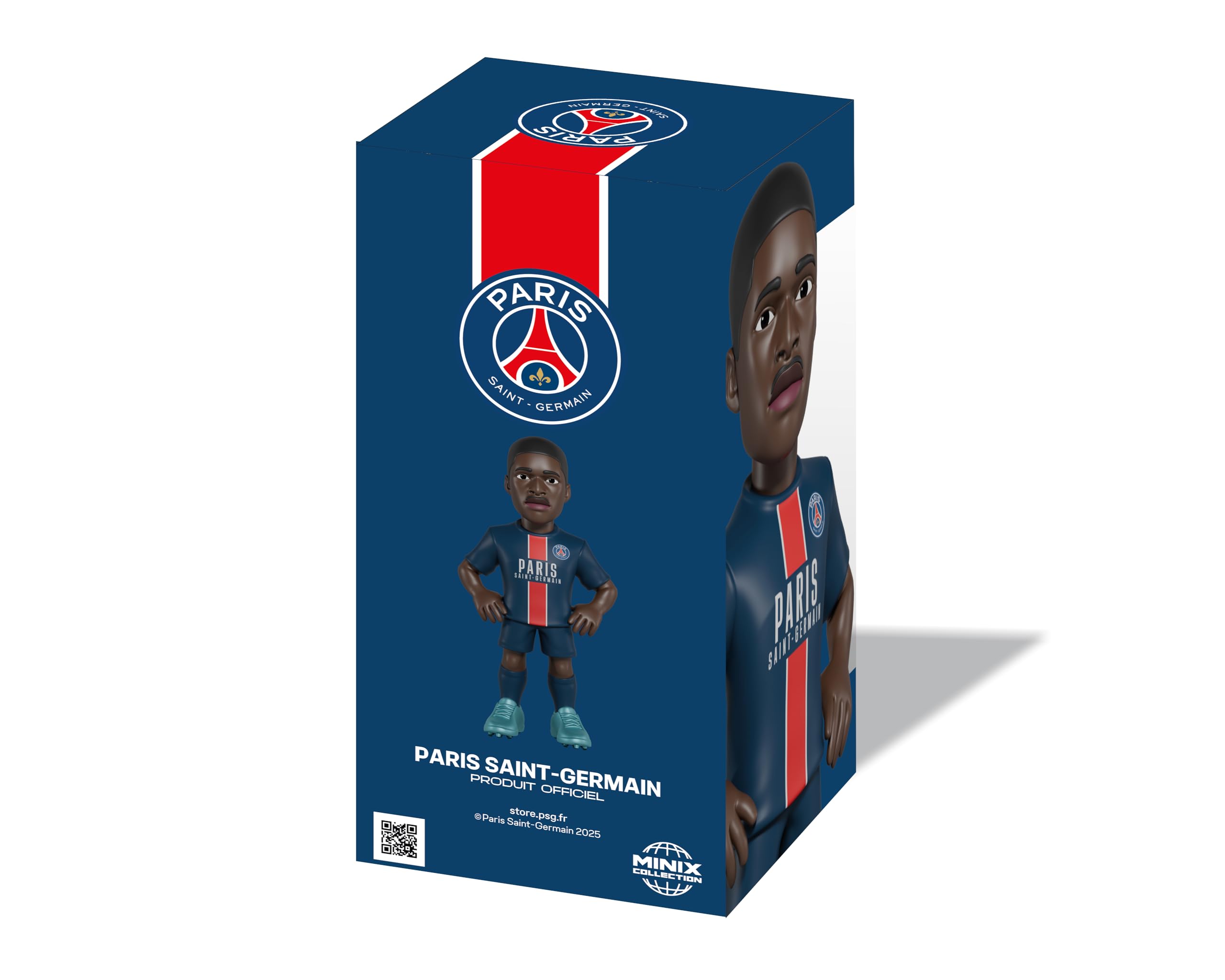 MINIX - Football Stars #274 - PSG - Mendes - Personaggio da collezione 12 cm