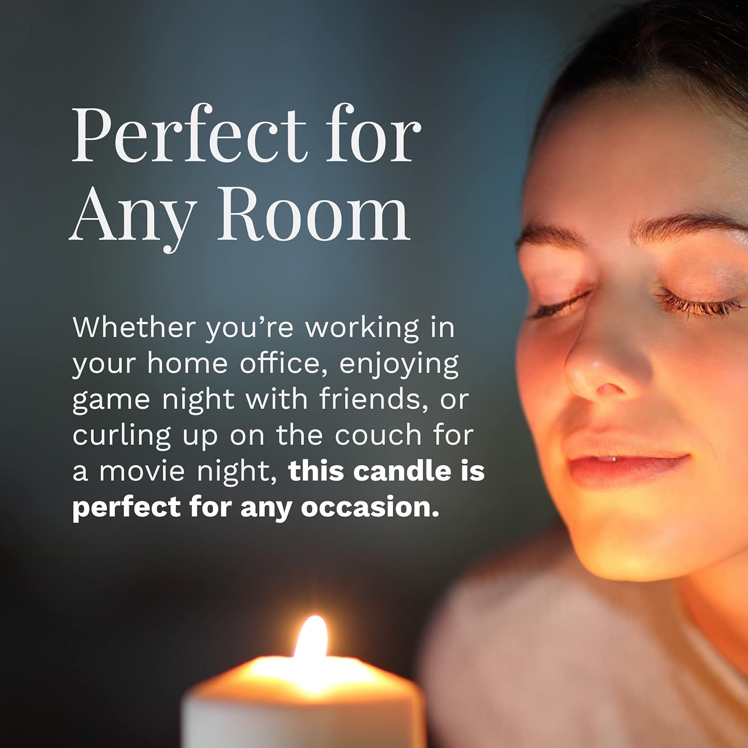 CLCo. by Candle-Lite Company Scented Candles, Coconut Noir Fragrance, One 14 oz. Single Wooden Wick Aromatherapy Candle with 90 Hours of Burn Time, White Color : Health & Household