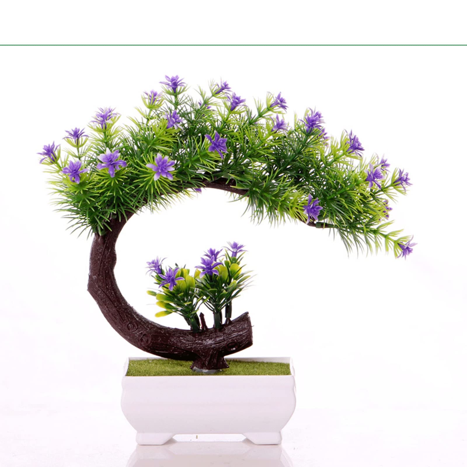 Plantes artificielles d'intérieur en pot pour décoration de bureau et maison
