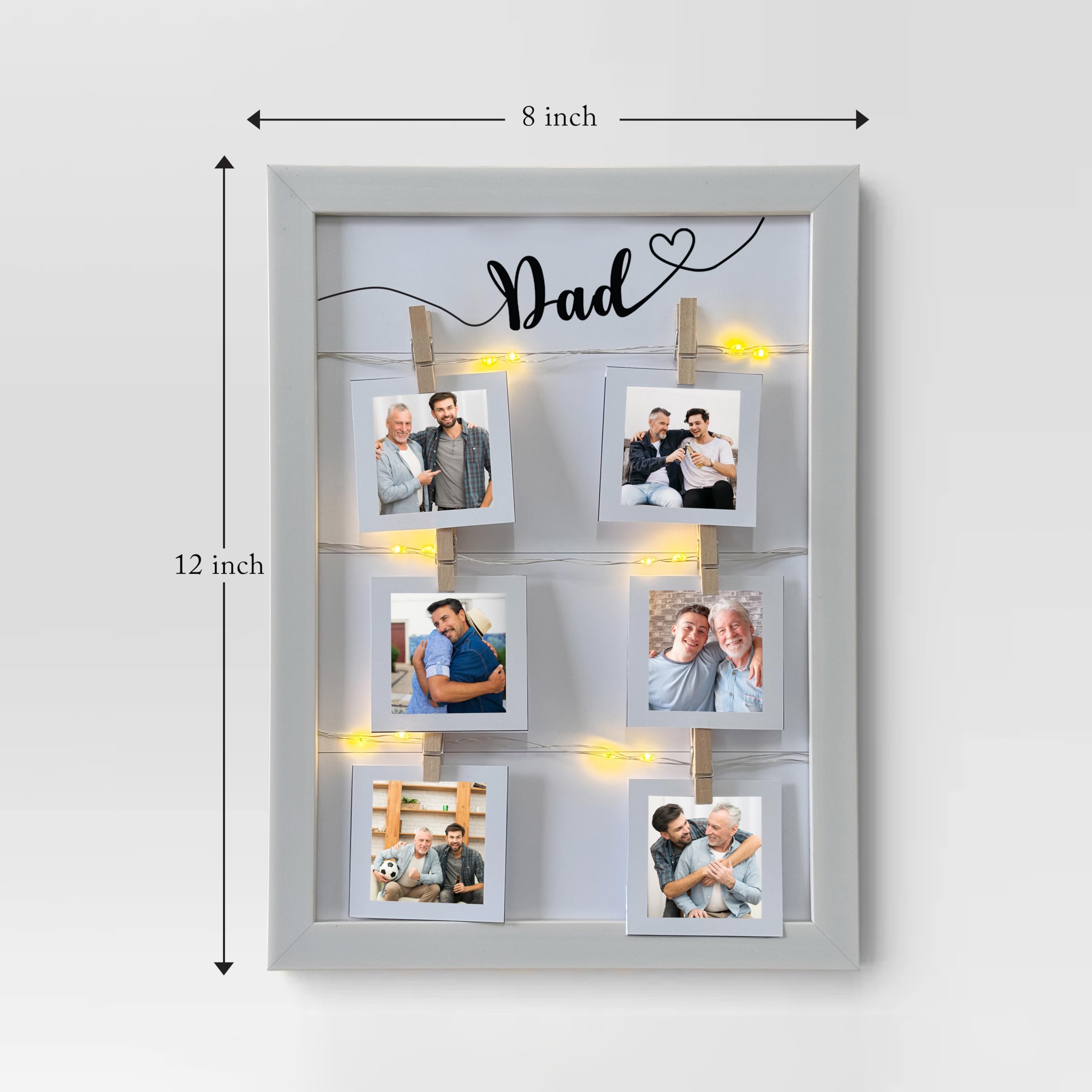 Art Street Forever Customizable LED Photo Frame Polaroid Wall