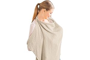 Konssy Muslin Nursing Cover Multi Use, Breathable and Versatile