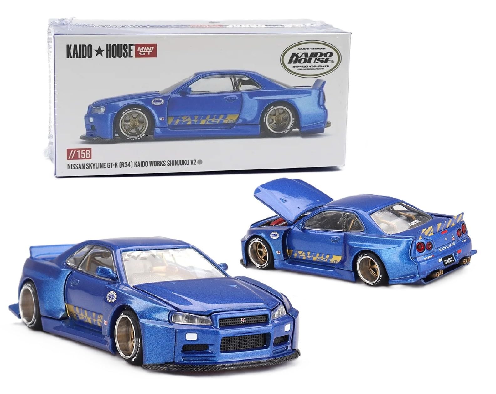 Amazon.com: Diecast Model Car Compatible with Kaido House x