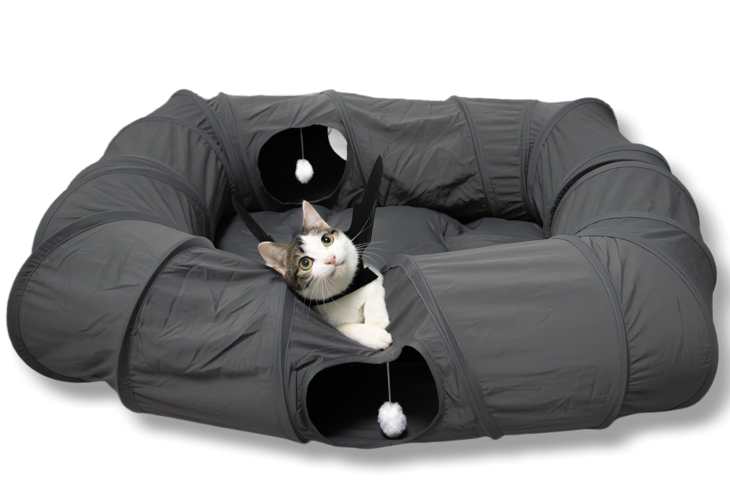 XxingSheep 4 Ways Shuttled XL Cat Tunnel Bed