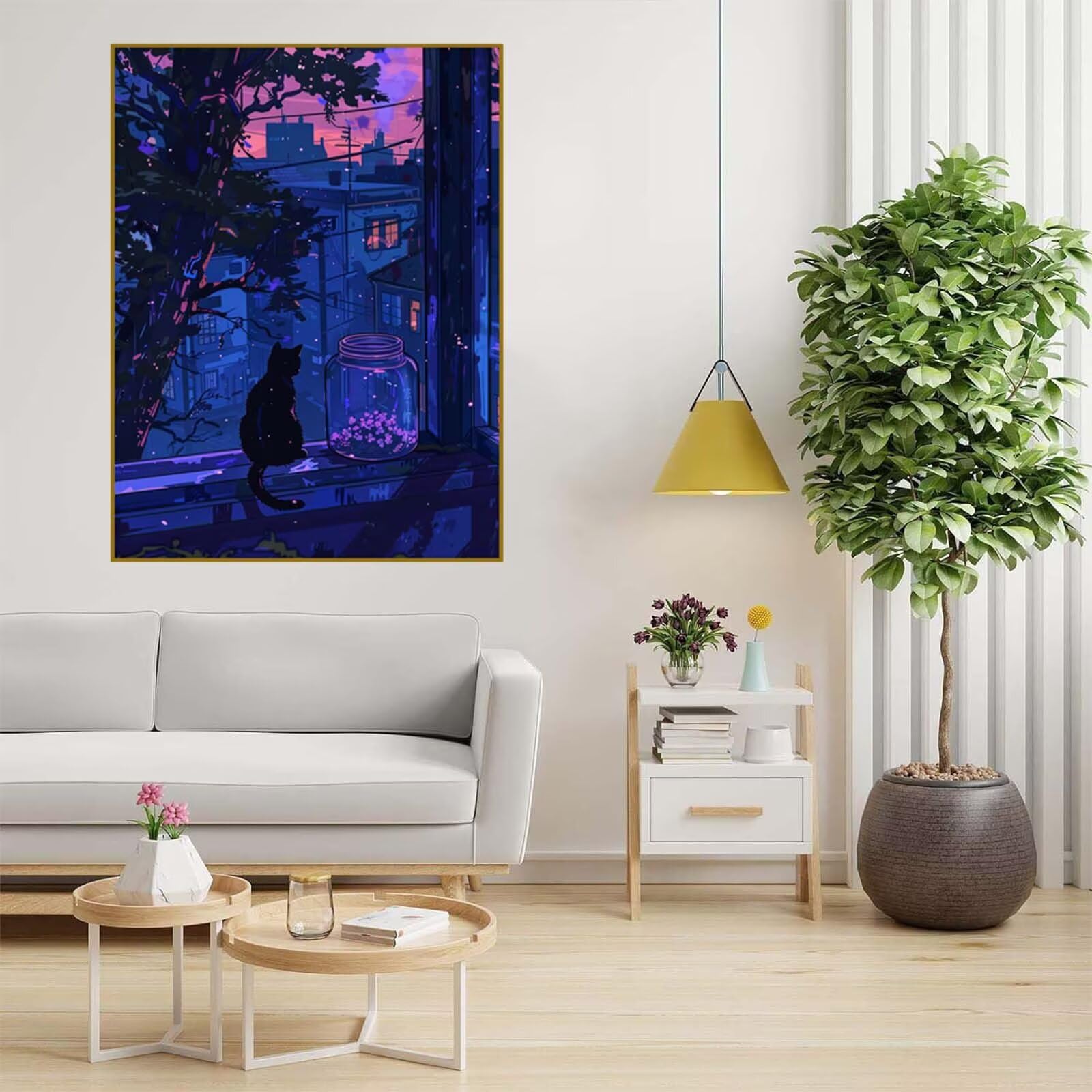 Diamentowe zestawy do malowania diamentami dla dorosłych, 5D Dimond Art Houses Gem Arts and Crafts Paintings, zestaw do haftu krzyżykowego, hobby dla dorosłych i kobiet, dekoracja pokoju, 80 x 110 cm