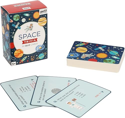 Petit Collage Tarjetas de trivia espacial