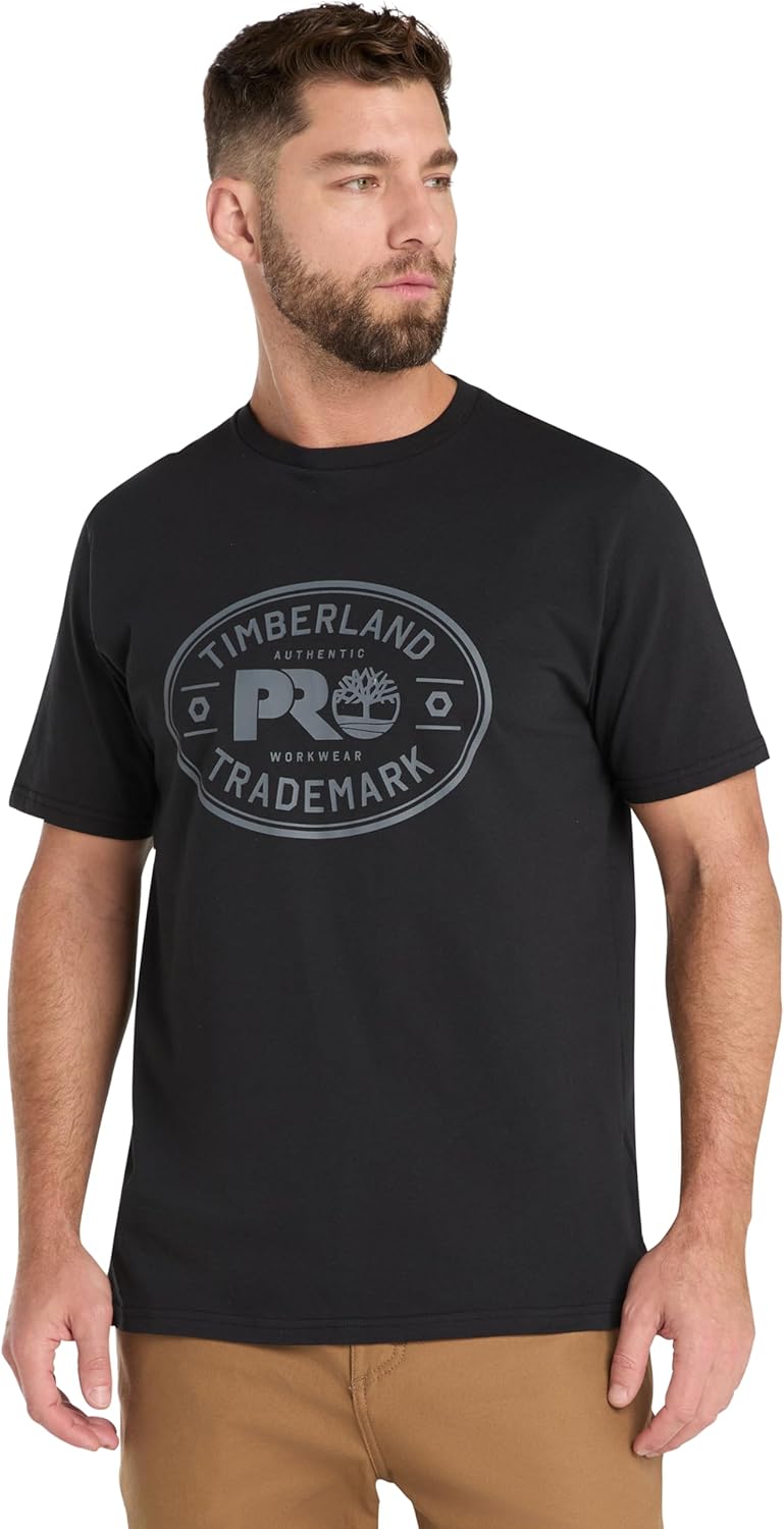 Timberland PRO Mens Trademark Graphic Short-Sleeve T-Shirt