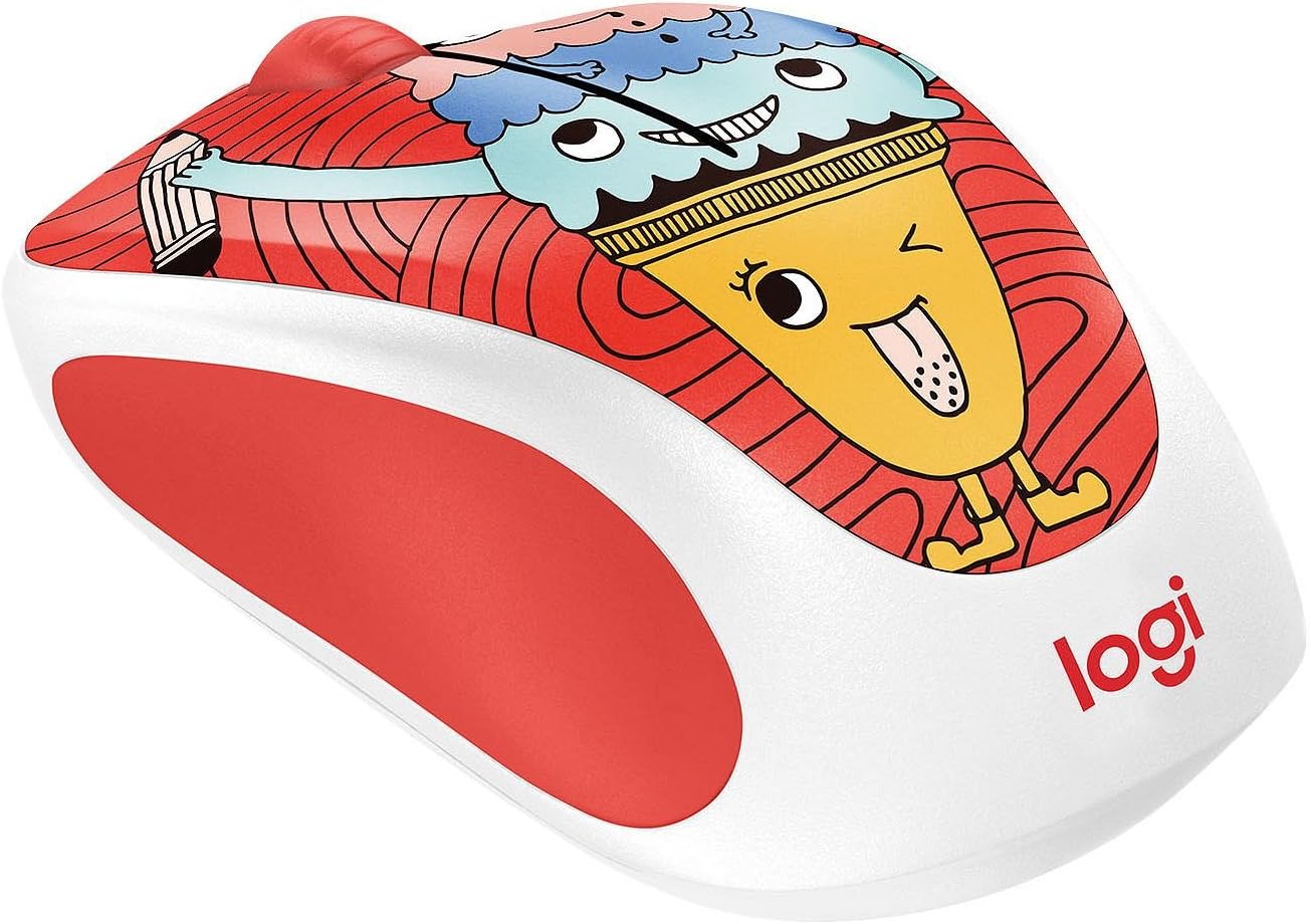 Logitech M317c (Collection) Wireless Optical Mouse-color: Triple Scoop