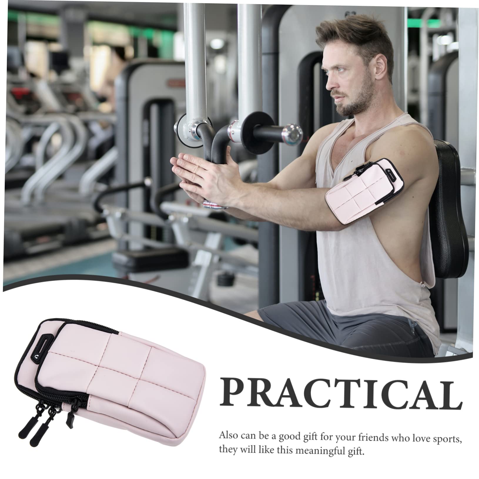 HEMOTON 3 Pezzi Borsa Da Braccio Per Telefono Da Corsa Supporto Per Cellulare Fasce Da Braccio Per Allenamento Da Braccio Per Cellulare All'Aperto Sport Copertura Del Braccio Da