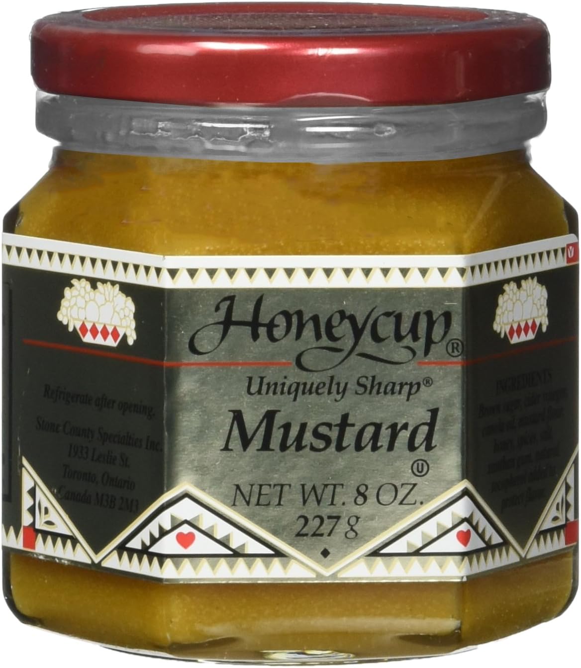 Mustard, 8 Ounce Jar (Pack of 6)