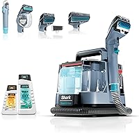 Shark StainStriker PX202BRN Portable Carpet & Upholstery Cleaner - 20X OXY Stain Power, Pet Odor Remover for Cars, Rugs & Home, Nordic Blue