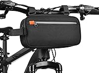 Vista 1 de Bolsa de manillar de bicicleta profesional impermeable para bicicleta, bolsa frontal para bicicleta, cesta de bicicleta, bolsas de marco