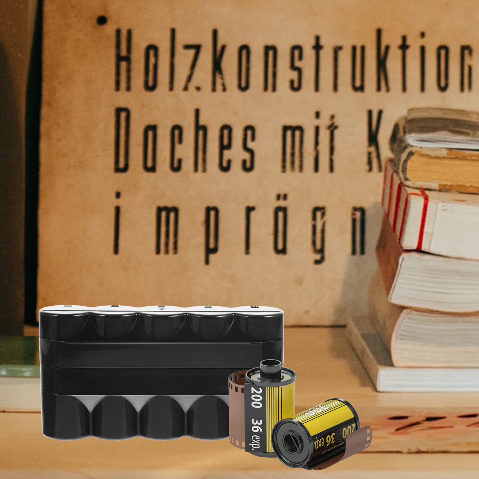 120 Film Aufbewahrungsbox - Feuchtigkeitsgeschützt Für 5/10 Filmrollen