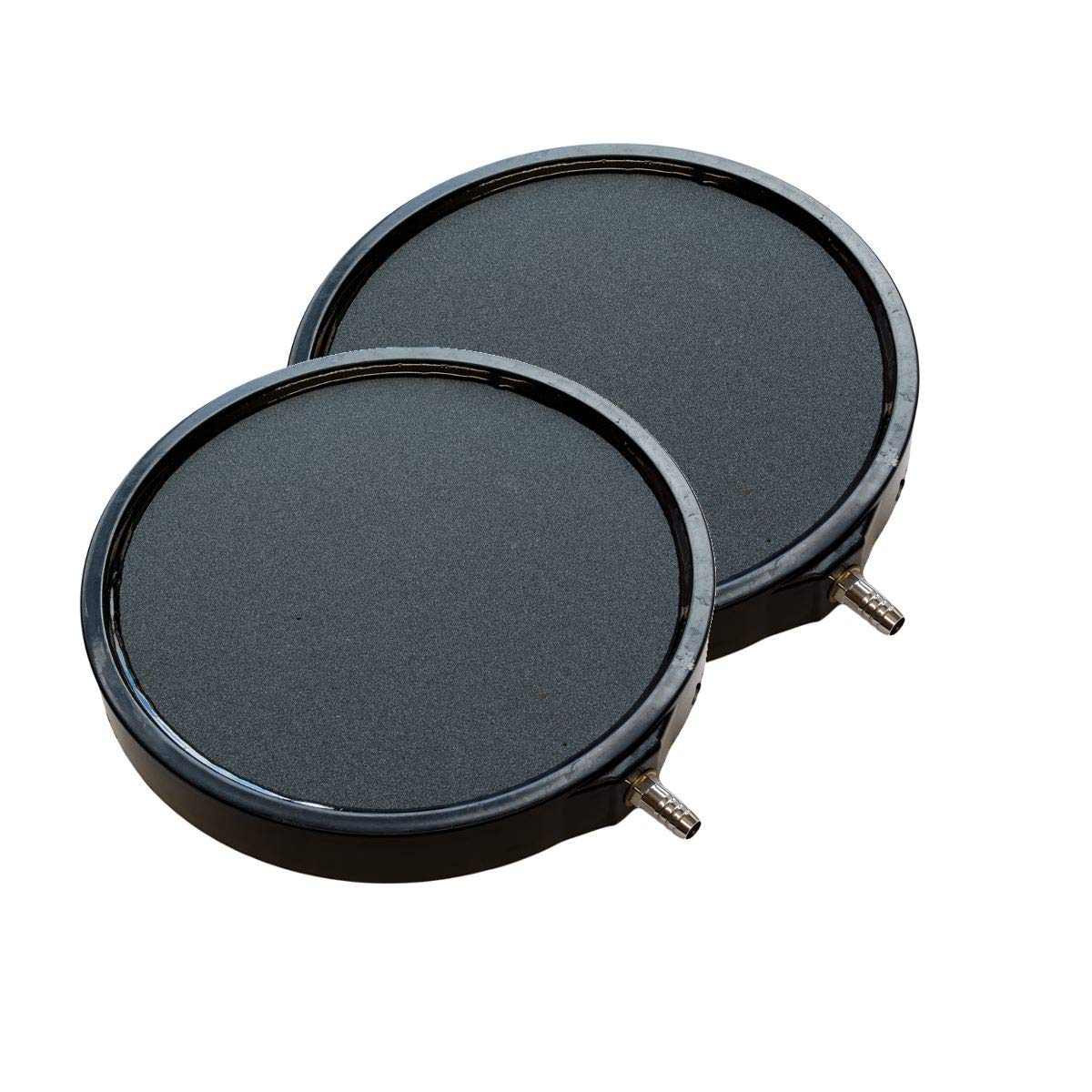 Pisces Pack of 2 200mm x 27mm Round Pond and Aquarium Air Stone Disc