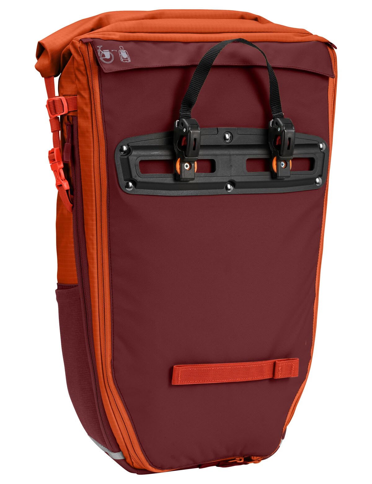 VAUDE Fahrrad 2in1 Hinterradtasche & Rucksack Citygo Bike 23 II, 23 Liter Volumen