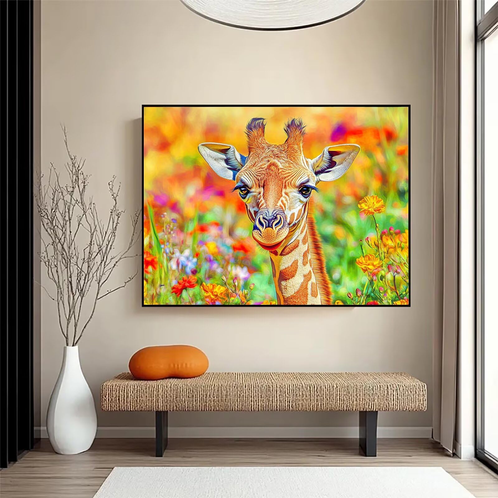 Diamond Painting Tier, 5D Diamond Painting Erwachsene 70x90cm qw1-573