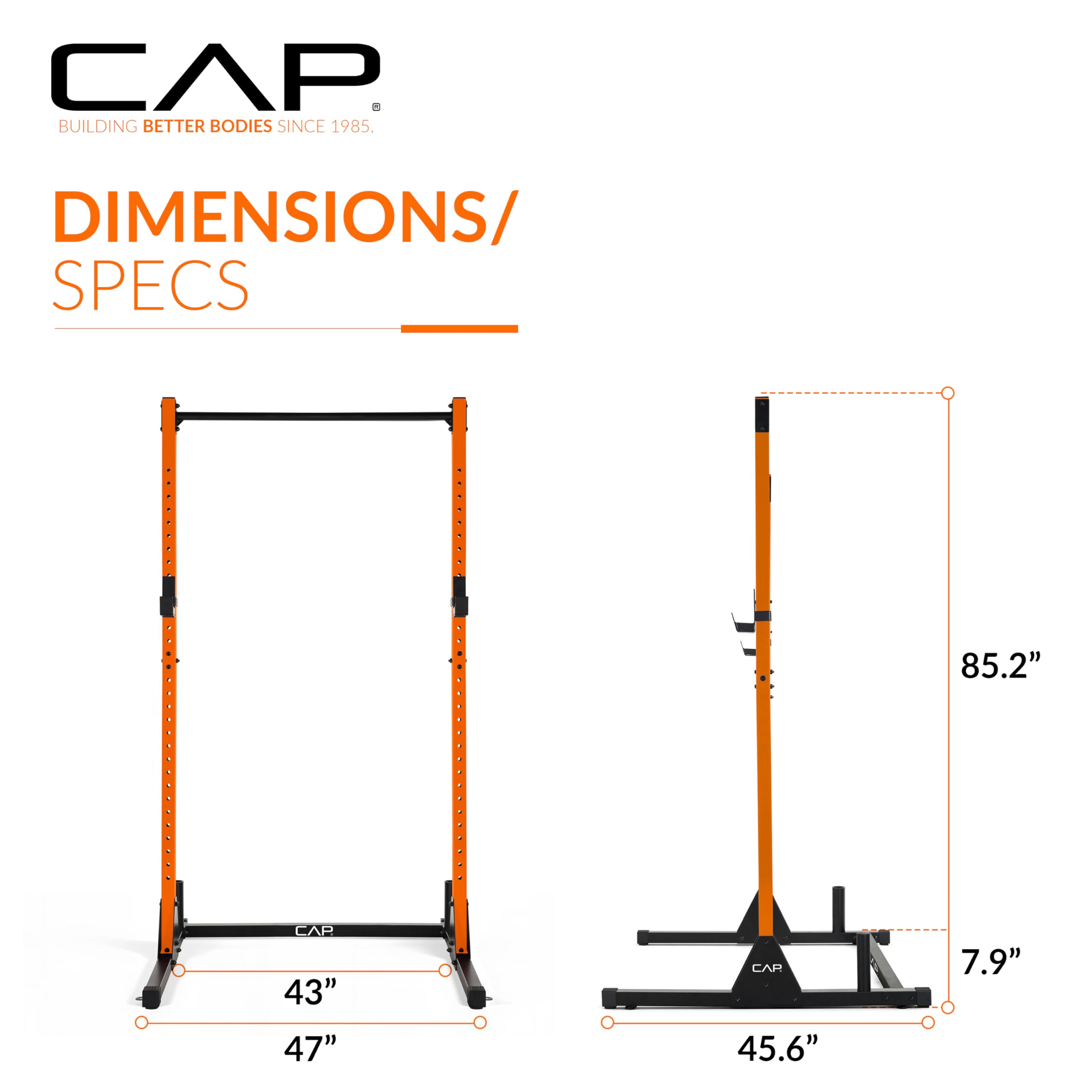 Cap Barbell FM-905Q Serie colore Esercizio Stand Power Rack