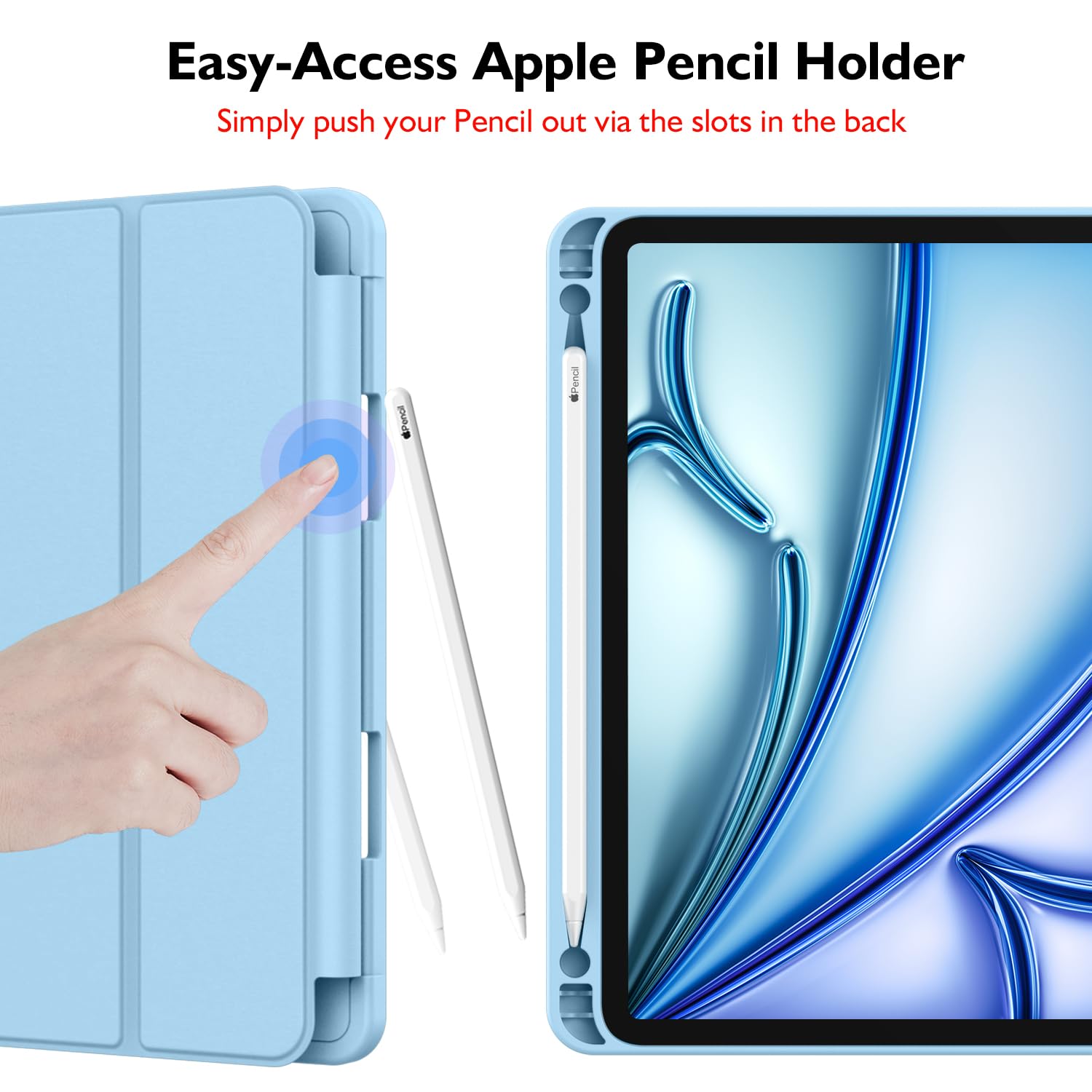 Amazon.com: iMieet iPad Air 11 Inch Case M3(2025) / M2 (2024