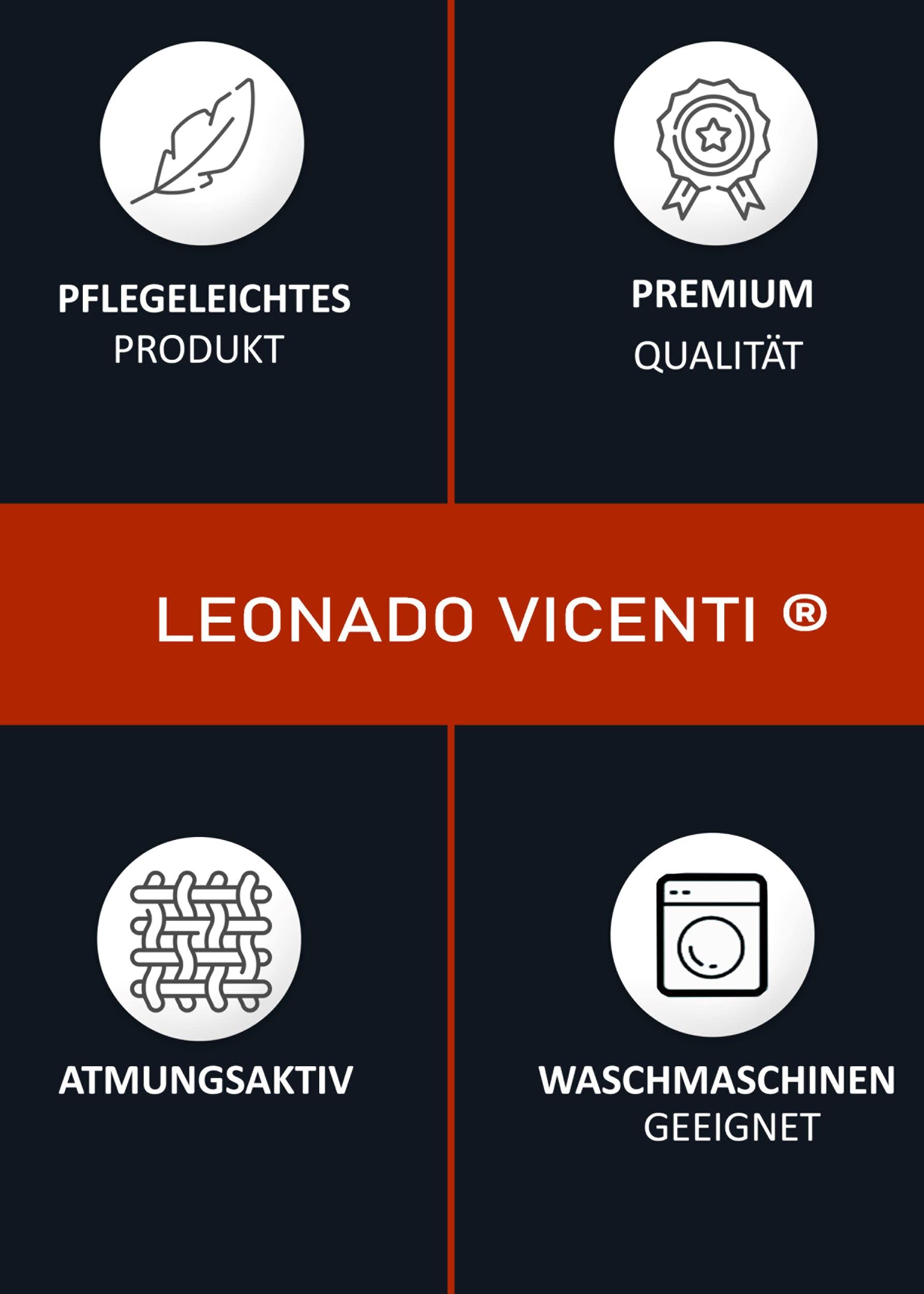 Leonado Vicenti - Biancheria Da Letto 100% Cotone Rinforzato 155 X 200