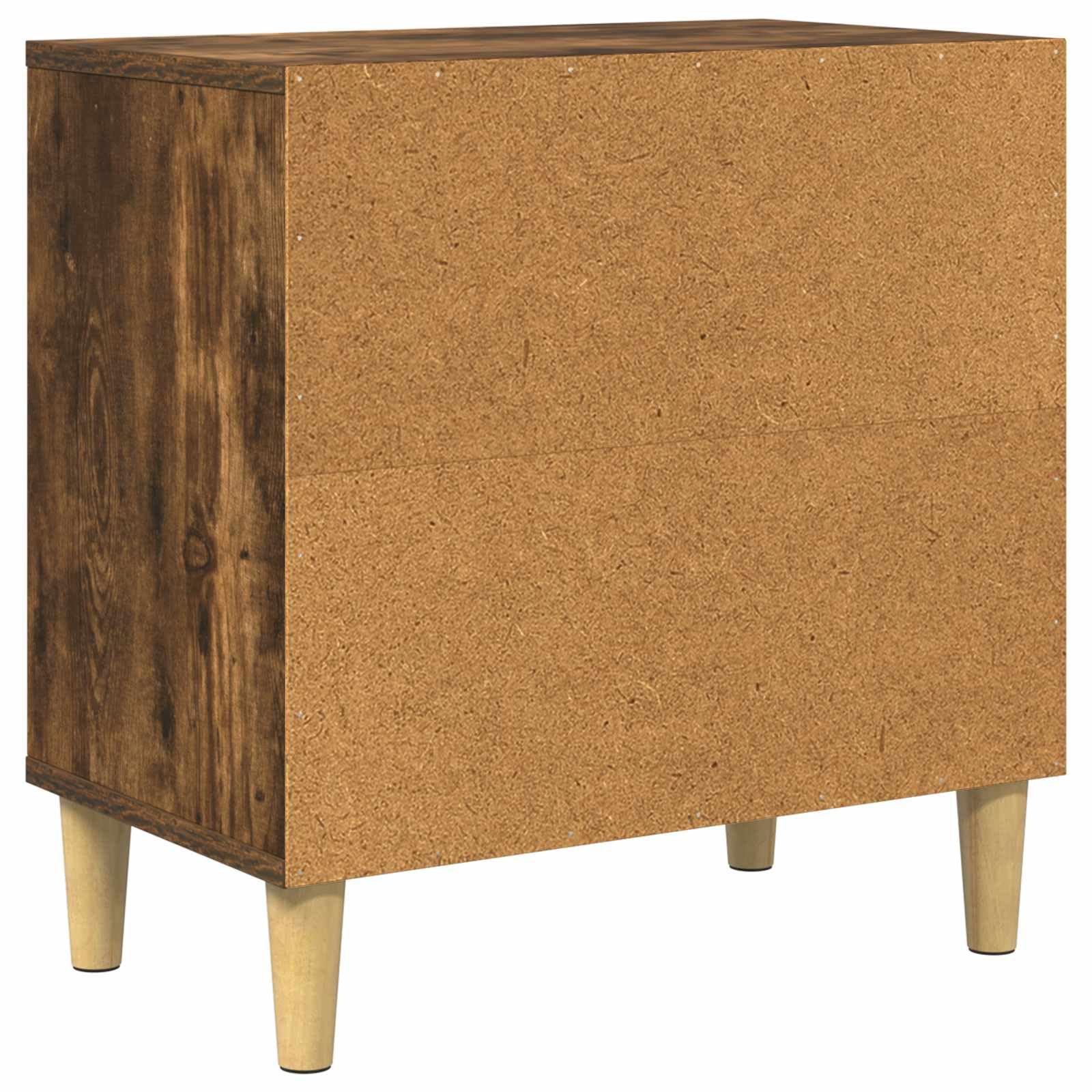 Katzenhaus Holzwerkstoff Geräucherte Eiche 51 x 30 x 52 cm | Stabiler Rückzugsort fürs Wohnzimmer ausHolzwerkstoff mit 60 kg Belastbarkeit und minimalistischem Design.