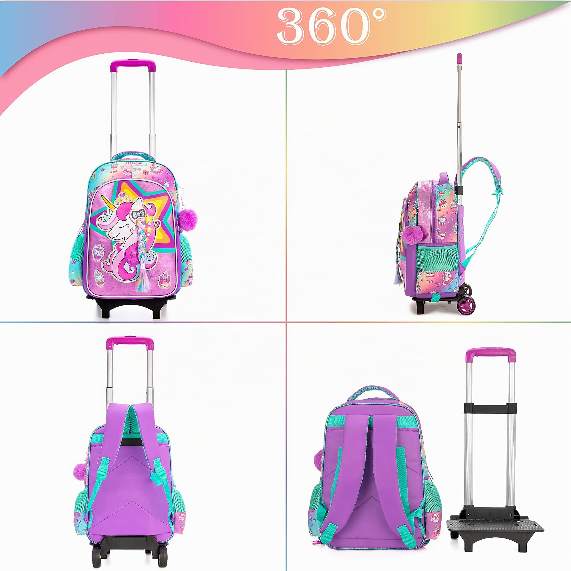 HTgroce Sac à Lunch POP it Sac à Lunch Isolé Sac à Déjeuner pour Enfants Sac Isotherme Enfant,Petit Boîte à Repas Isotherme Lunch Bags Avec Bandoulière Sac à Lunch pour Enfants Sac de Pique.