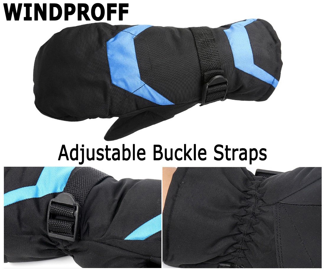 Moufles Enfant Barrageon - Gants De Ski Imperméables Et Thermiques Pour Sports D'hiver