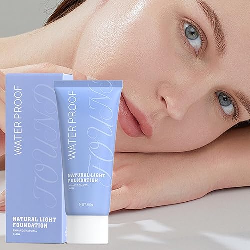 13 x 5 cm Liquid Foundation - 60ml Make Up Foundation | Liquid Makeup Concealer | Long-Lasting & Blendable Oil Control Concealer | Women Facial Tinted Moisturizers For Oily Dry Combination Skin(01# Calassic ivorry)