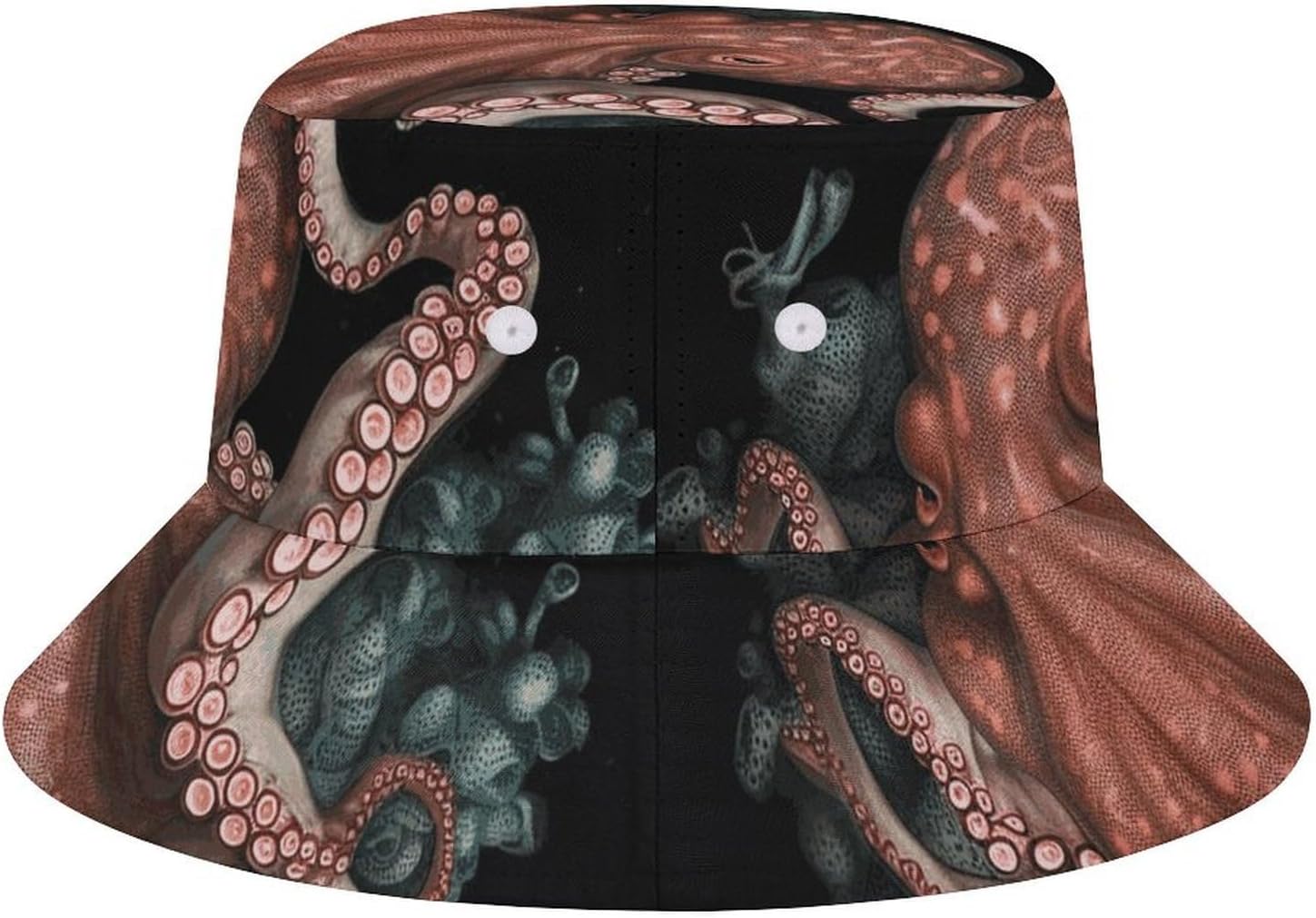 Octopus Intertwined Bucket Hat Packable Sun Hats Travel Summer Beach Fisherman Cap for Women Men Teens