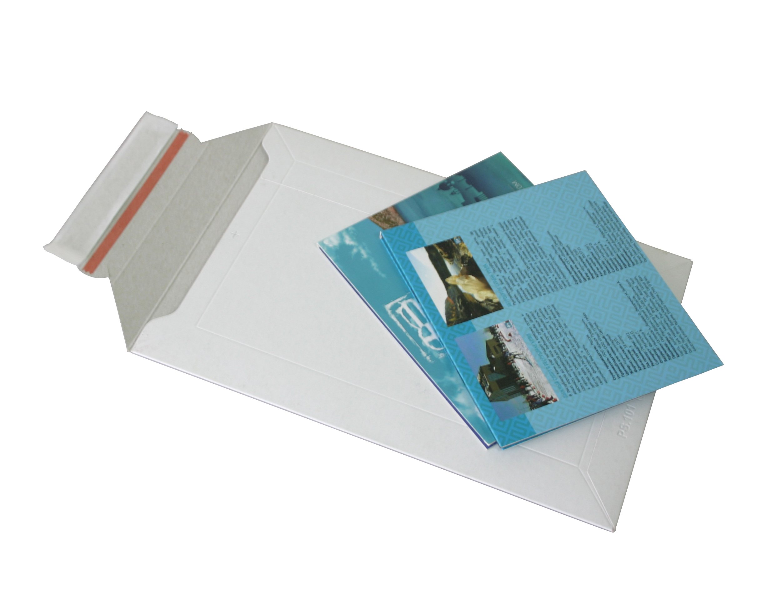 50 4" X 4" X 2" Weiß Wellpappe Versandtaschen Gestanzte