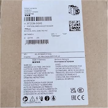 1 Pcs New 3RT2036-3KB40 in Box 3RT20363KB40