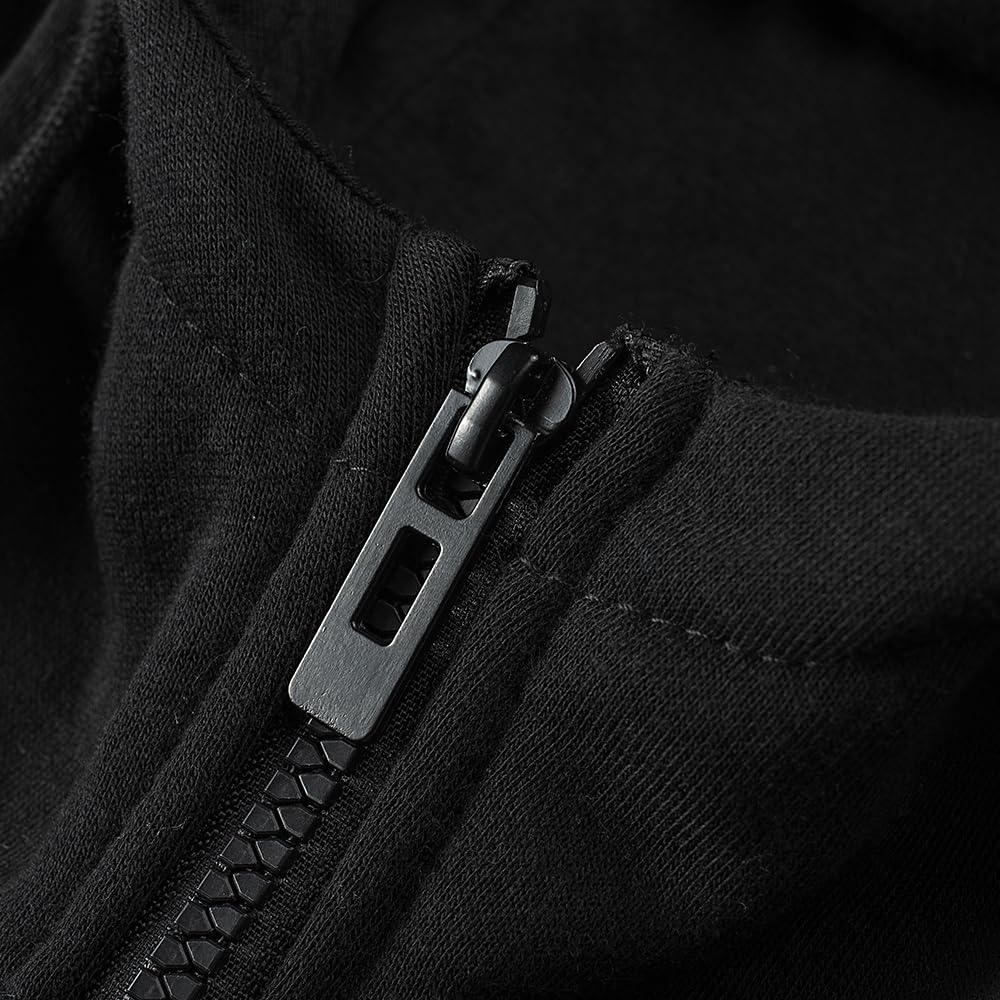 TONY BACKER Tuta Uomo In Cotone Sportiva Con Chiusura Zip Completo Tuta In Casa
