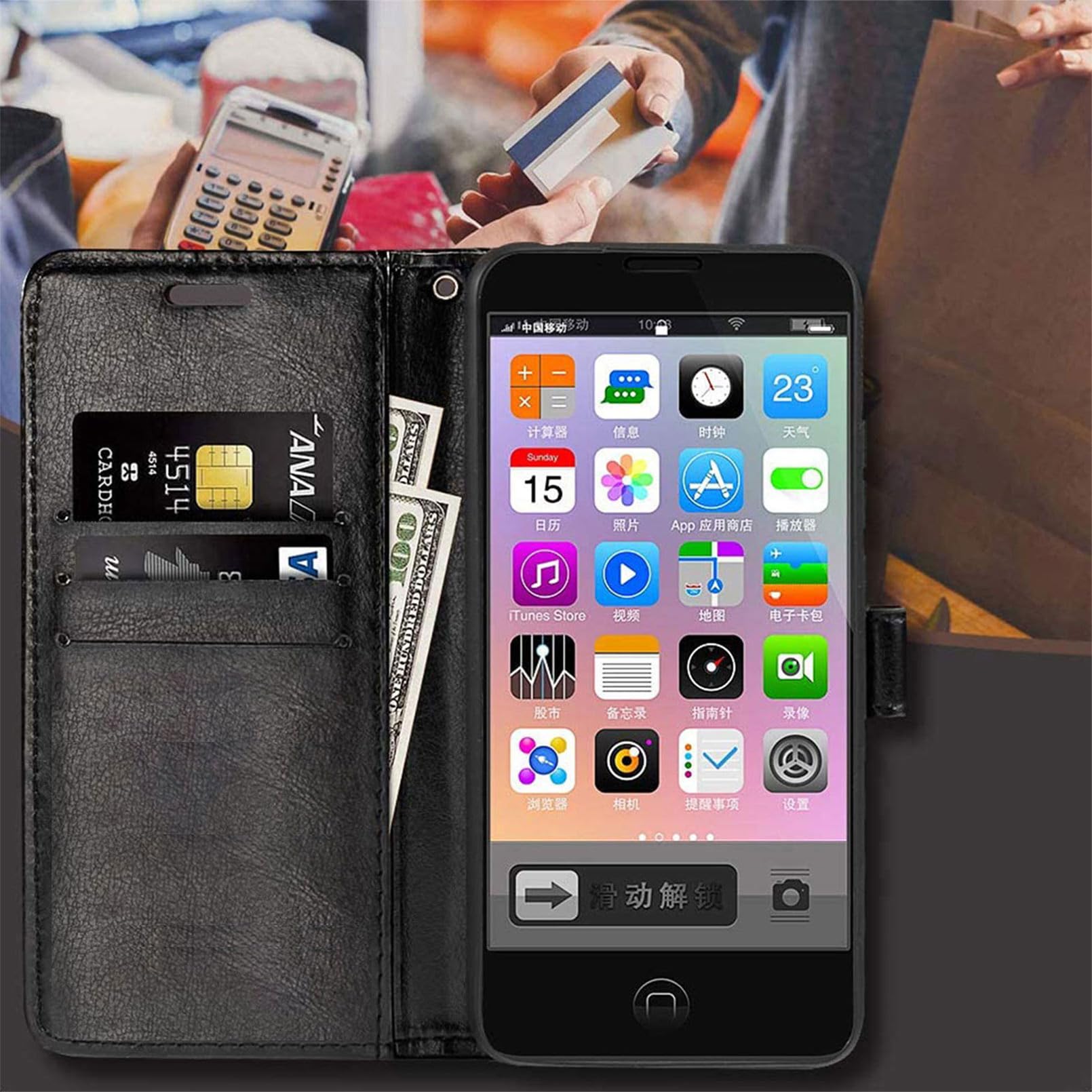 YQINHHME Case For Doogee Blade 20 Turbo (6.60") + 2 X Tempered Glass - View #2