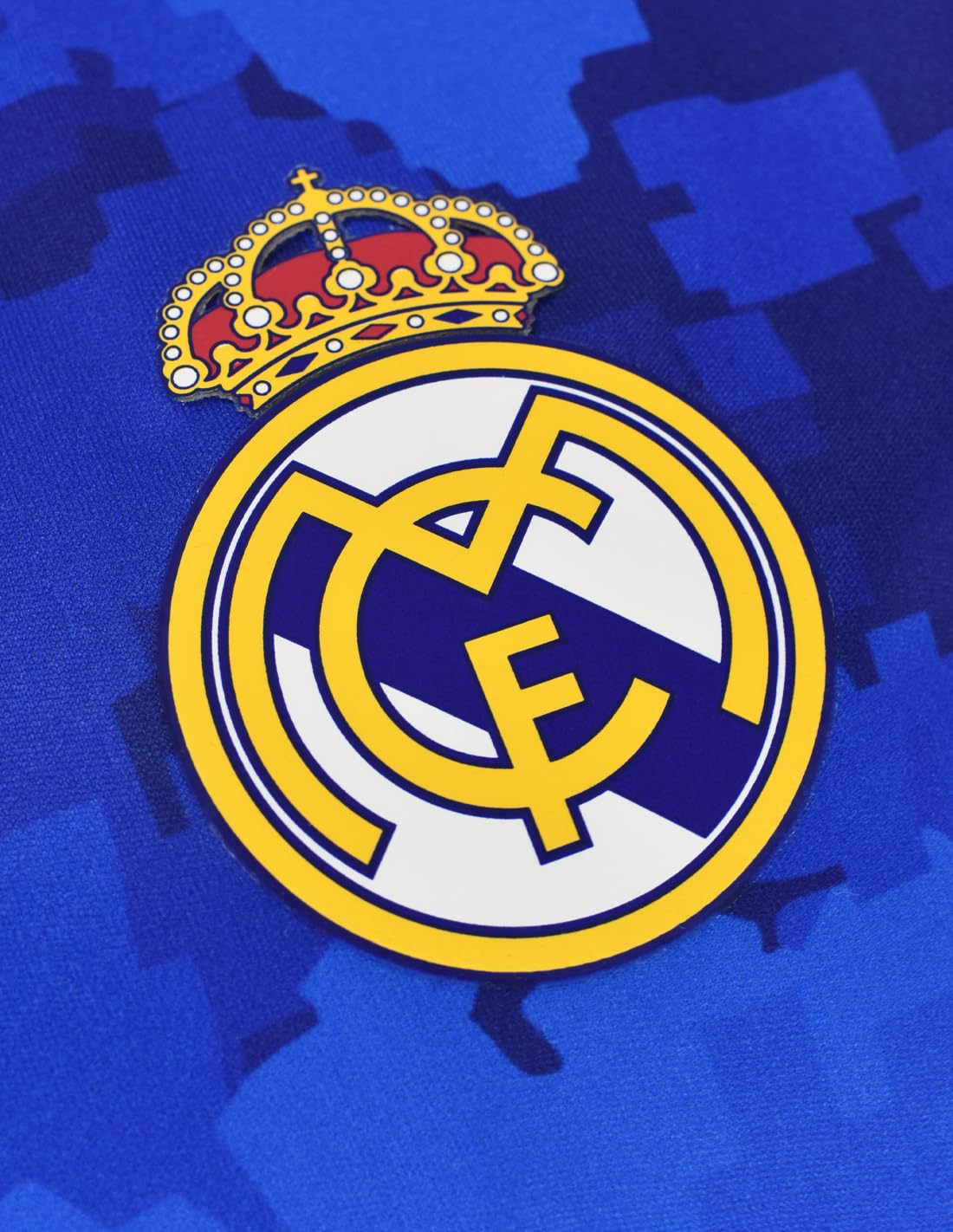 Camiseta Sublimada Azul - Escudo Real Madrid - Official Licensed Product