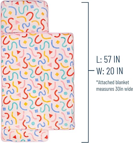 Miniatura 4 de Wildkin Tapete de felpa para siesta para niños pequeños y niñas, el mejor tapete de felpa para siesta para niños, perfecto para guardería y