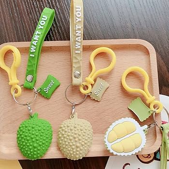 Amazon.co.jp: TOYMYTOY 榴莲デザイン キーチェーン