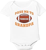 Vista 1 de Body de bebé de fútbol Pass Me to GrandPa para fanáticos de Tennessee