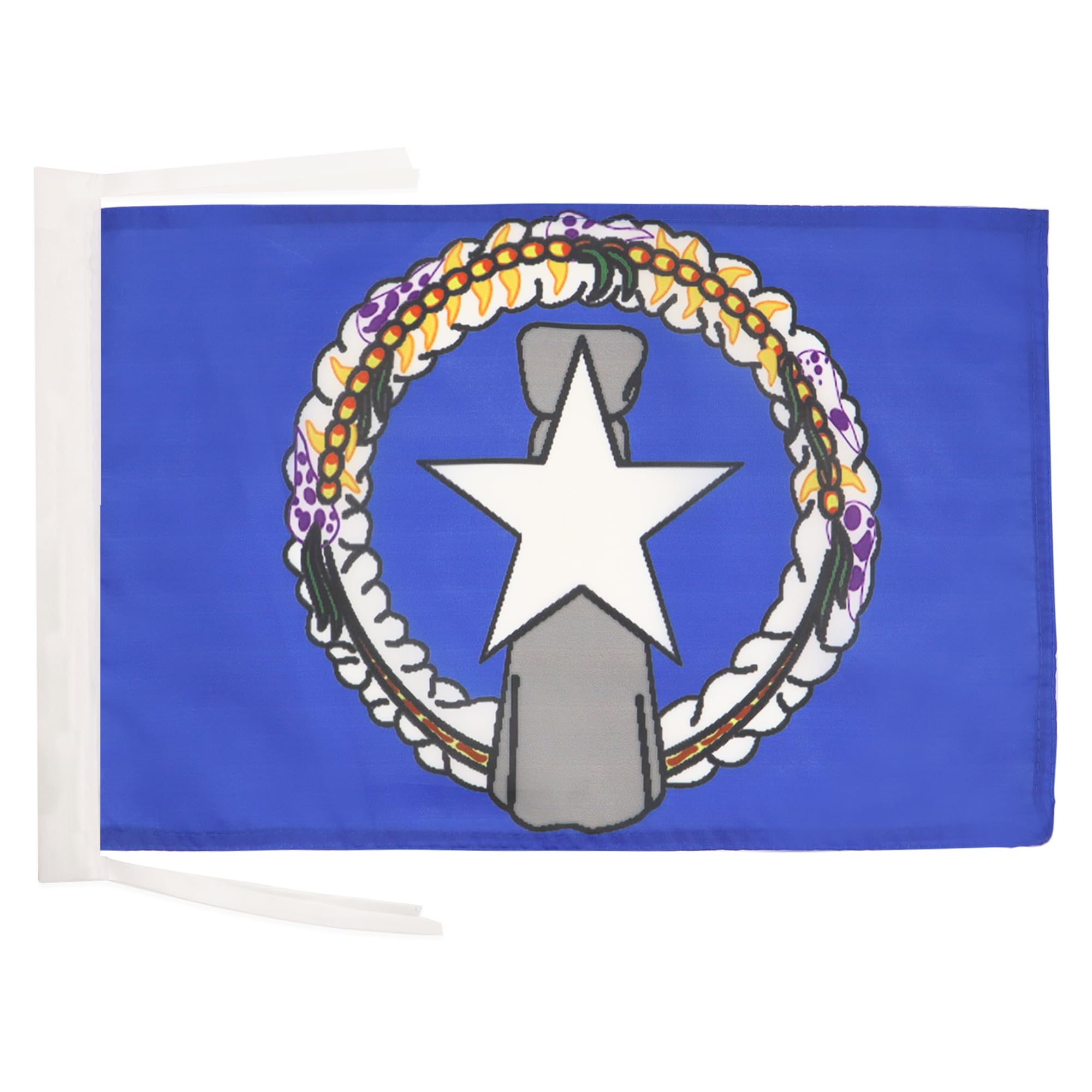 Iran Old Persia Flag 18'' x 12'' cords - Persian SMALL flags 30 x 45cm - Banner 18x12 in - AZ FLAG — view 1214