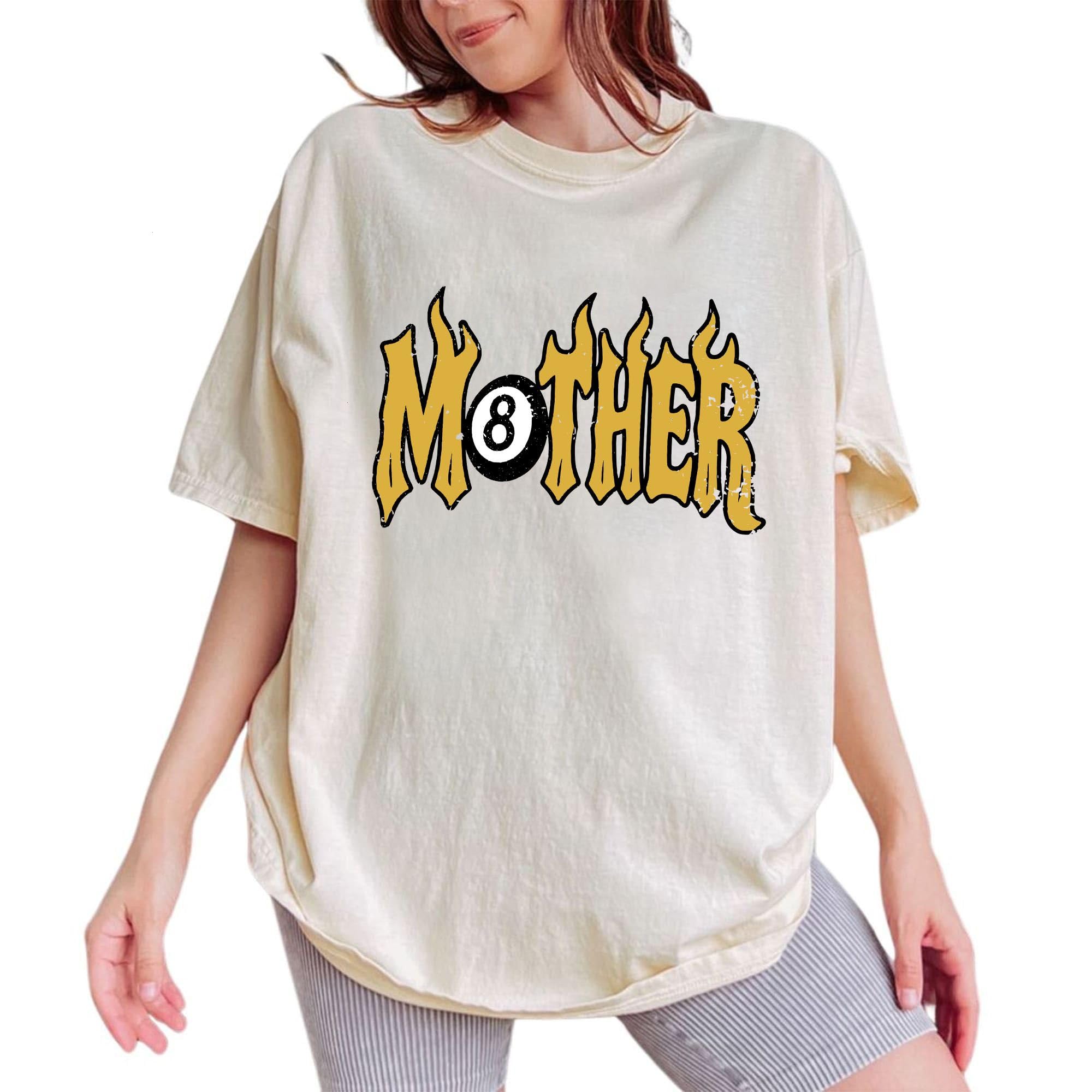 Grunge Lucky Mama 8 Ball Shirt Comfo …