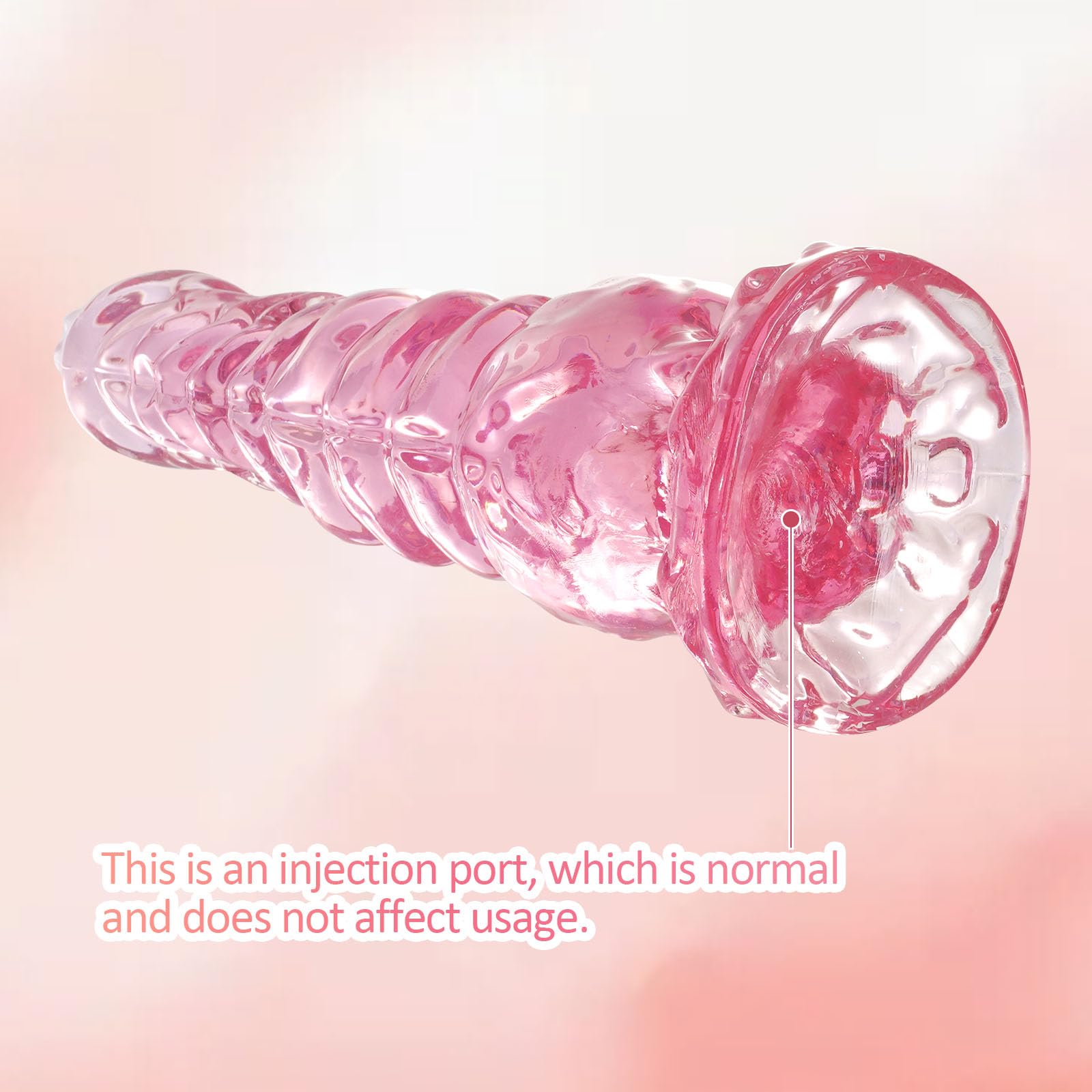 9.4in Monster Dildo Pink,Fantasy Tentacle Knot Dildo with Big Knot and Strong Suction Cup, Adult Sex Toys for Women Men Gay