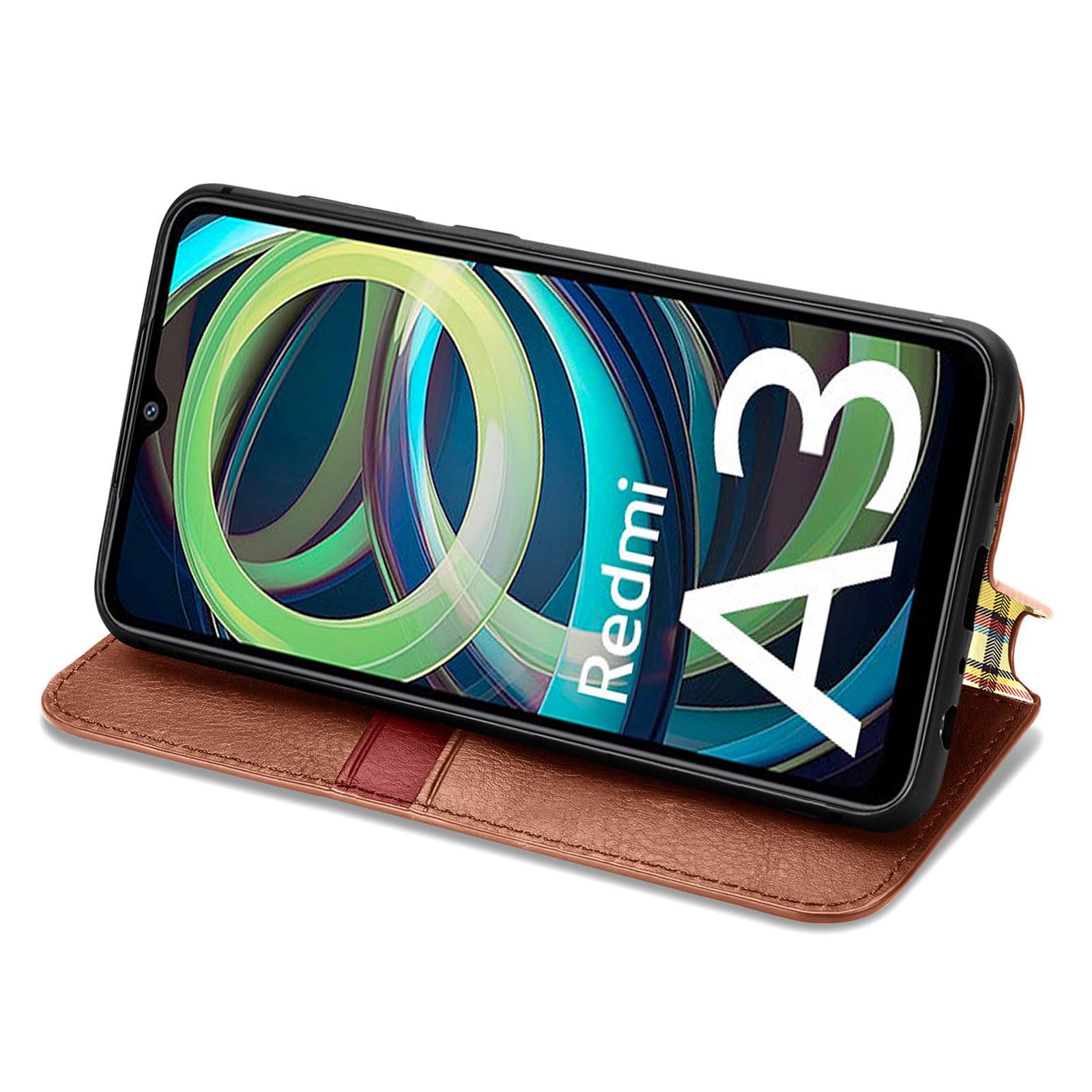 Etui na portfel do Xiaomi 17 Ultra, skórzane zapięcie magnetyczne, etui z klapką dla mężczyzn i kobiet, funkcja stojaka, odporna na uderzenia obudowa, zielona, 17 Ultra