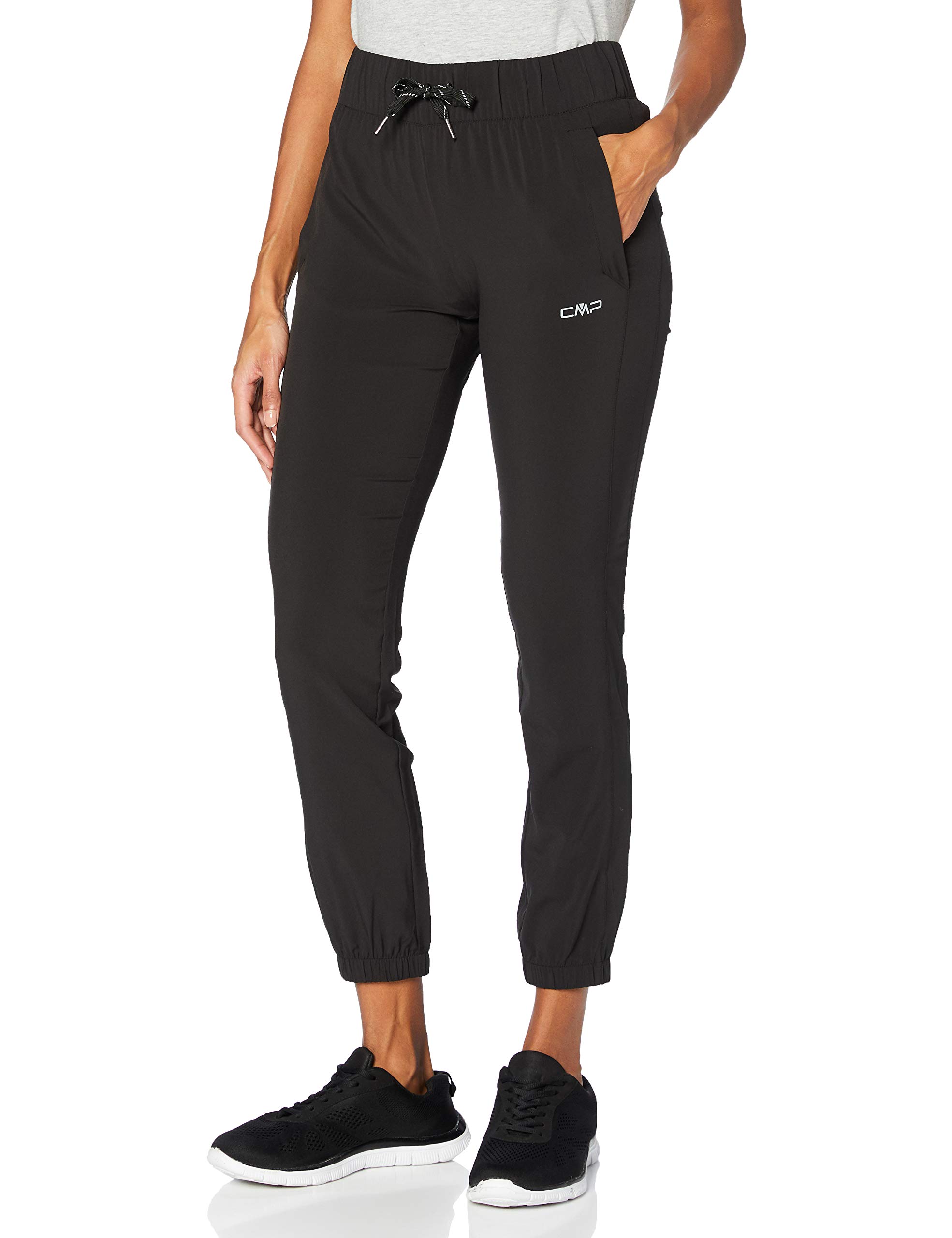 CMP - Pantalones deportivos mujer, Nero, XXS