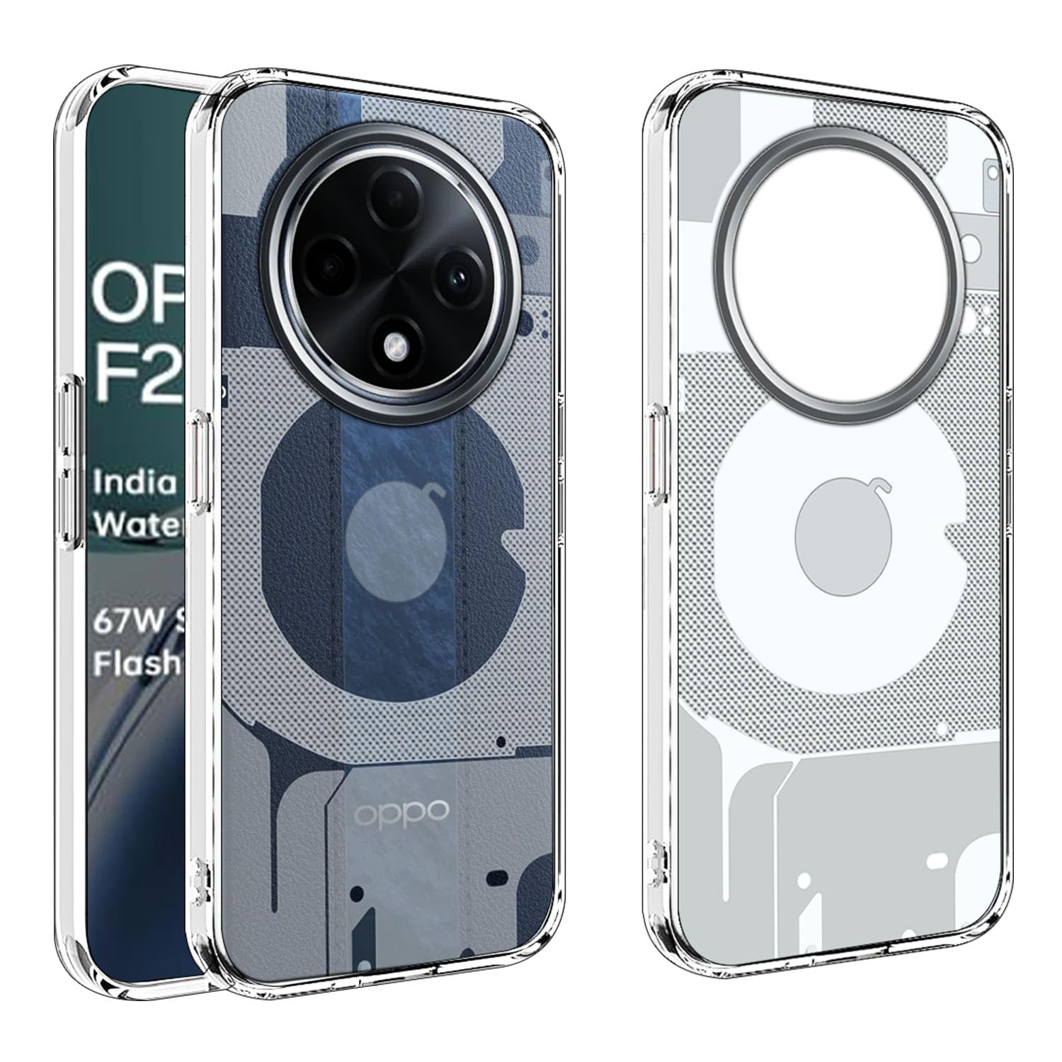 Hello Zone Oppo F27 Pro Plus Designer Matte Finish Soft Transparent Back Cover Back Case Cover (B0D7QBHVWJ) Amazon Price History, Amazon Price Tracker