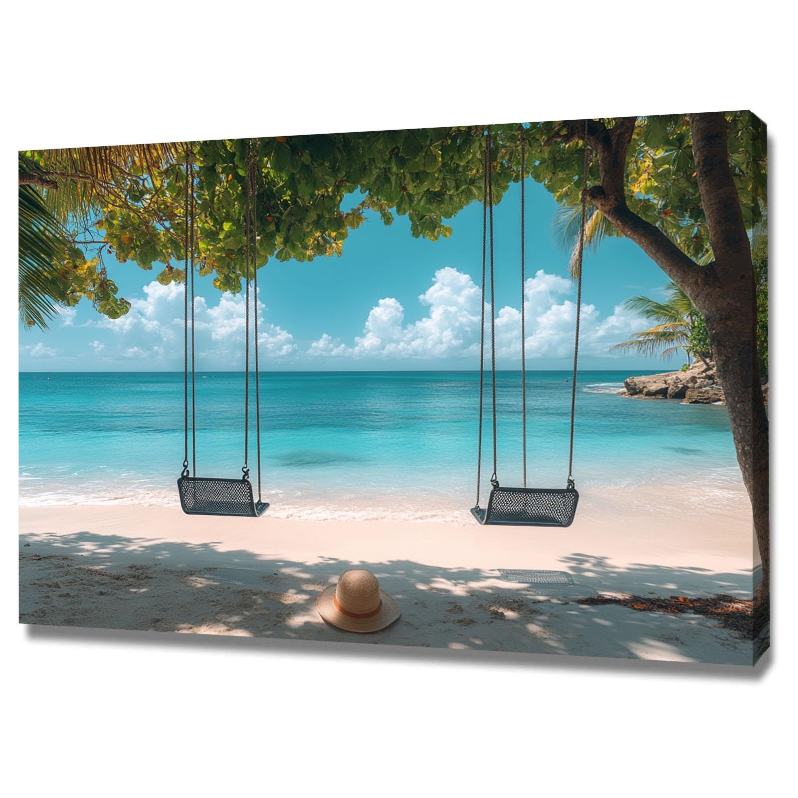 Amazon.co.jp: JGKBBSY(へはぼそ) ブルー、グリーン 海 アート